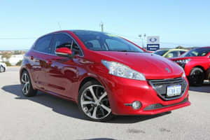 2014 Peugeot 208 A9 MY13 Allure Premium Red 4 Speed Automatic Hatchback