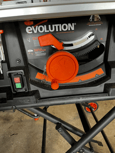 Table Saw Evolution 255mm multi purpose blades (one new)