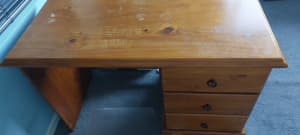 Study desk and drawers