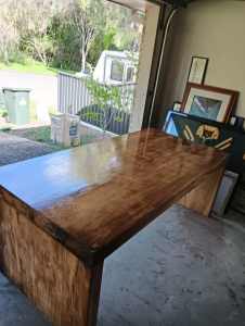 Table Recycled Old Solid Teak