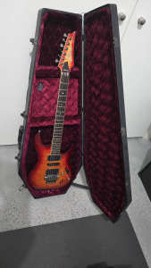 Ibanez S Series S5470F Red Viking in Coffin case