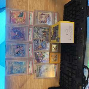 nintendo pokemon graded cards and games. 