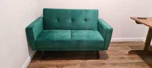 Esben 2 Seater Velvet Sofa Bed - Brand Bew !