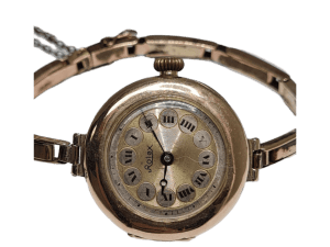 Ladies Vintage Rolex Watch 9ct Rose Gold (475702)