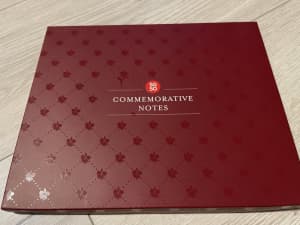 Singapore 50th Anniversary Commemorative Note Set