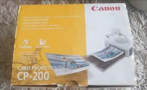 New - Canon Card Photo Printer CP-200 paper