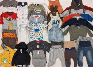 Boys size 0 (6-12 months) clothes