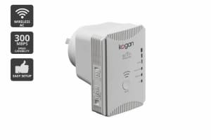 x2 Kogan N300 AC Wifi range Extender Wi-Fi