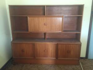solid timber large cabinet
