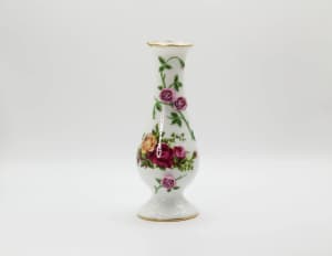 Royal Albert three-dimensional porcelain stem bud vase *sold pending*