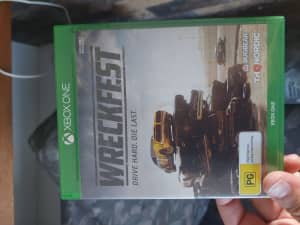 Xbox one wreckfest game cars 🚗 fun kids race disc Microsoft x box dog
