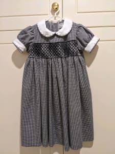 New hand made smocked one of a kind child's dress