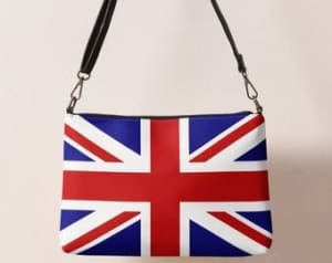 * England Union Jack Flag Design Crossbody Bag *