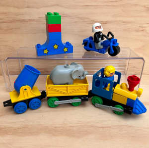 Vintage Lego DUPLO My First Train bundle - Circus