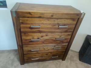 Real Wooden Chest of Drawers