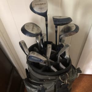 Golf Clubs Set of Ashley Golf II Performance Series With Bag