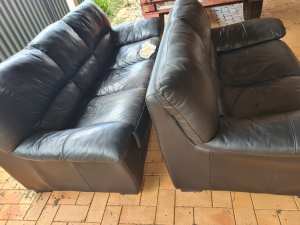 Free leather couches. Pick up