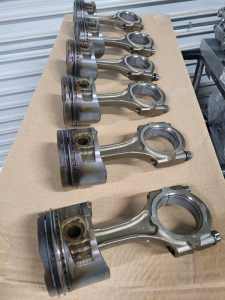1JZGTE Pistons and connecting rods - non-vvti 