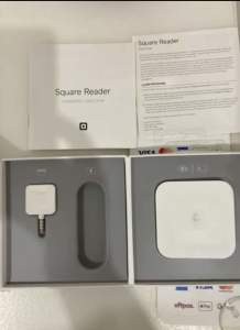 Square Reader contactless & chip cards. USB cable not included.
