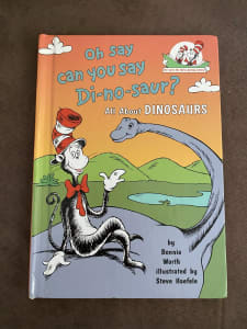 HB Book - Dr Seuss, Oh Say, Can you Say Dinosaur