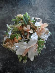 Wedding - Florist-made Posy - Artificial Floral Arrangement