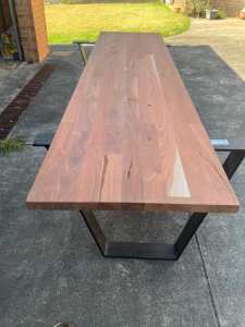 Brand New Jarrah Redwood Table Top