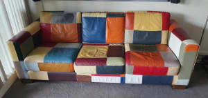 Nicoletti 3 Seater Leather sofa