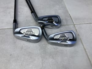 Golf clubs and driver shaft