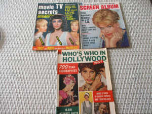 Vintage 1960s Movie stars, TV magazines $10 Each - see all pics