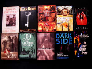 Dark Fiction - 10 books (Price is for the lot)