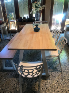 gumtree timber dining table