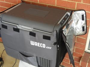 Waeco 65 litre portable fridge / freezer, 12V/240V & remote sensor