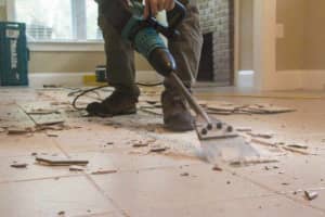 Floor Preparation/Tile removal