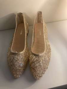 Womens Gold Shoes *BRAND NEW*