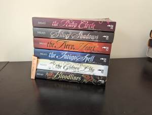 Bloodlines by Richelle Mead complete set first edition paperbacks 