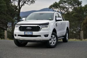 2021 Ford Ranger PX MkIII 2021.75MY XLT White 6 Speed Sports Automatic Super Cab Pick Up