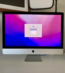 iMac Retina 5K 27 inch 2017 with wireless keyboard and mouse