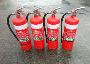 Fire extinguishers 4.5kg ABE $15 each