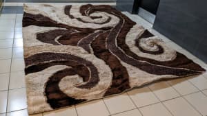 Huge carpet or rug chocolate colour for sale