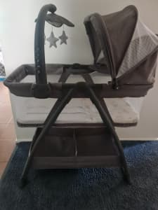 Baby swing/bouncer and Bassinet