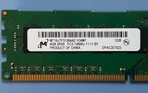 4GB DDR3 PC3 RAM sticks