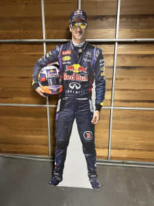 Life size Daniel Ricciardo cardboard cutout