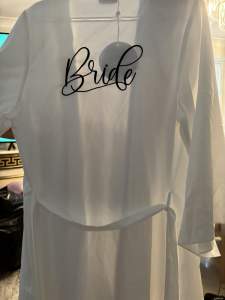 Le rose bride robe (white)