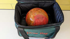Ten Pin Bowling Ball and Bag