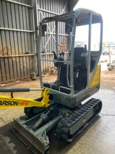 1.5 ton Excavator on trailer for HIRE