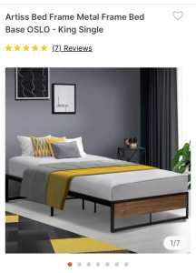 Bed and mattress brand new