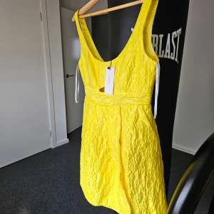 Sheike Yellow Cocktail Dress - Size 10