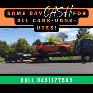 SAME DAY UNWANTED CAR REMOVAL SYDNEY FREE TOWING