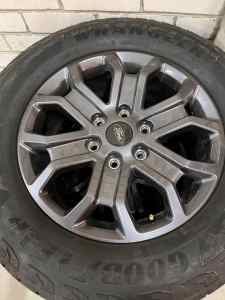 Ford Ranger Wildtrack Wheels and Tyres