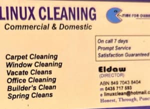 Cleaning Services Available